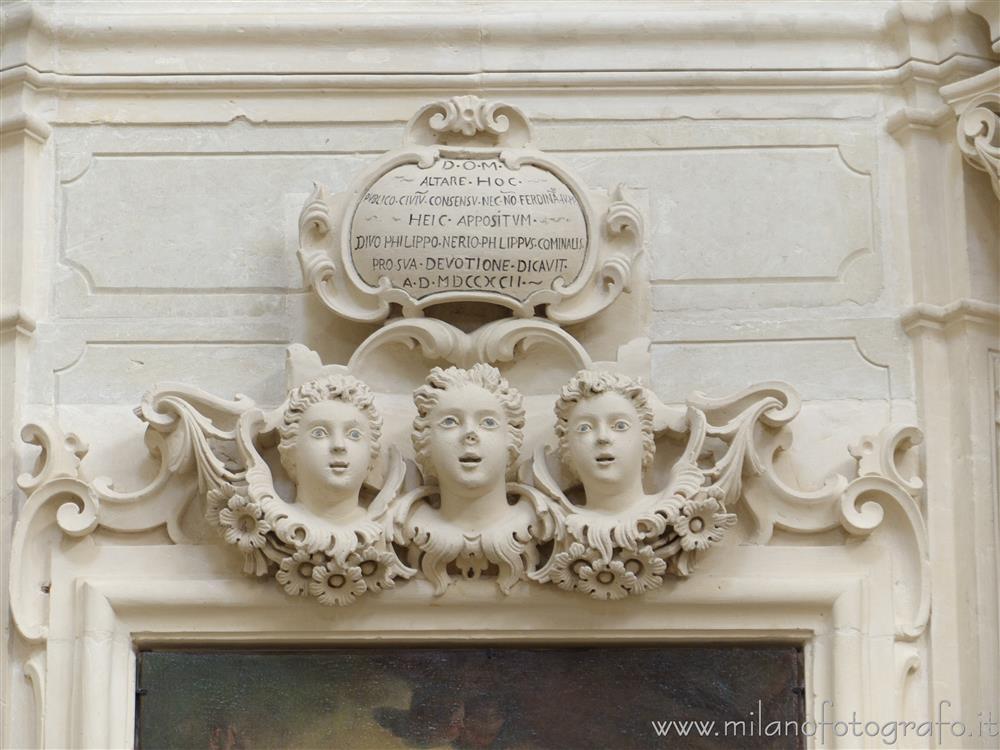 Uggiano La Chiesa (Lecce) - Decorazioni barocche all'interno della Chiesa di Santa Maria Maddalena